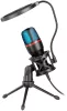 DEFENDER FORTE GMC 300 GAMER STREAMING MIKROFON TRIPOD ÁLLVÁNNYAL, FEKETE