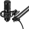DEFENDER SPACE GMC 450 GAMER STREAMING MIKROFON ÁLLVÁNNYAL ÉS RGB VILÁGÍTÁSSAL, FEKETE