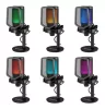 DEFENDER IMPULSE GMC 600 GAMER STREAMING MIKROFON STÚDIÓKARRAL ÉS RGB VILÁGÍTÁSSAL, FEKETE