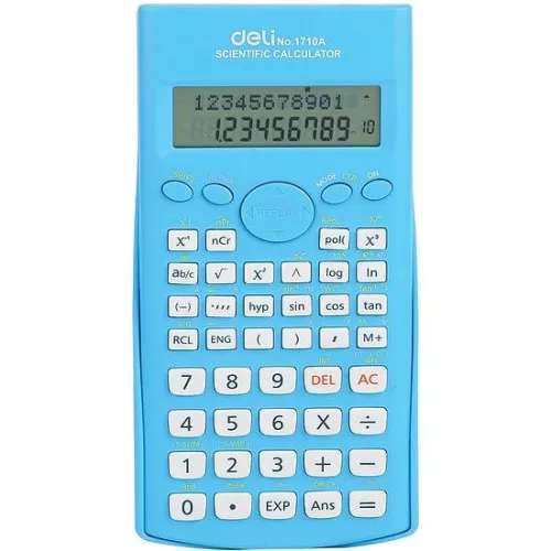 DELI CORE DL-1710 TUDOMÁNYOS SZÁMOLÓGÉP, KÉK