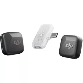   DJI MIC MINI VEZETÉK NÉLKÜLI MIKROFON SZETT (2 ADÓ, 1 TELEFON VEVŐ, IPHONE/ANDROID/PC/TABLET)