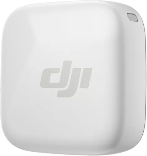 DJI MIC MINI TRANSMITTER MIKROFON, ZAJSZŰRŐ, VEZETÉK NÉLKÜLI, FEHÉR