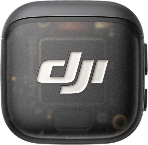 DJI MIC 3 TRANSMITTER MIKROFON, ZAJSZŰRŰ, VEZETÉK NÉLKÜLI, FEKETE