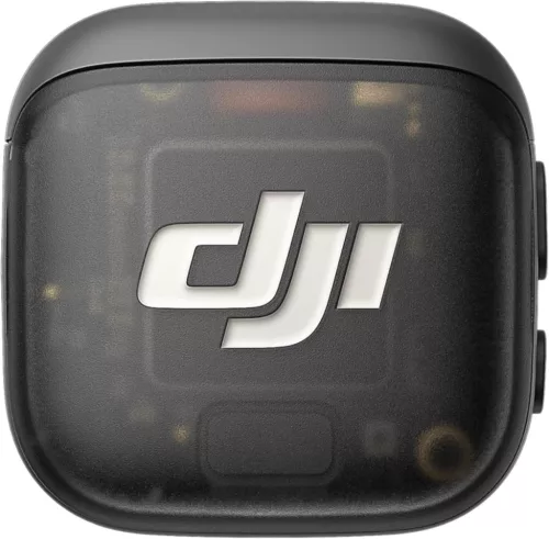 DJI MIC 3 TRANSMITTER MIKROFON, ZAJSZŰRŐVEL, VEZETÉK NÉLKÜLI, FEKETE