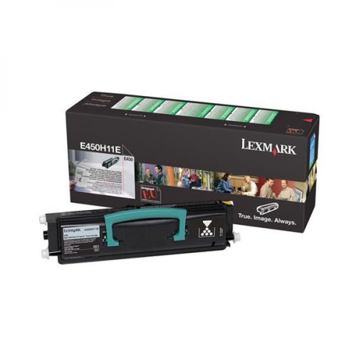 LEXMARK T450H11E (21K) FEKETE EREDETI TONER (T450H11E)