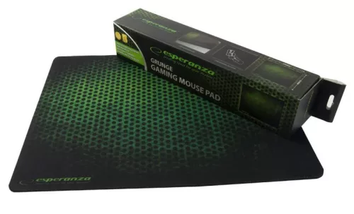 ESPERANZA GRUNGE GAMING MOUSEPAD BLACK/GREEN