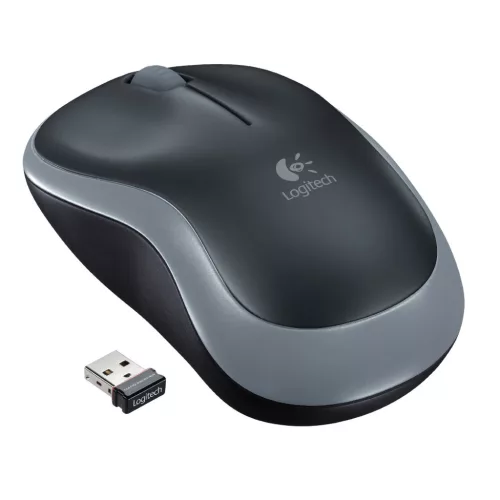 LOGITECH M185 WIRELESS EGÉR, GREY (910-002238/002235)
