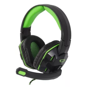   ESPERANZA EGH380 VENOM GAMER HEADSET/FEJHALLGATÓ, FEKETE-ZÖLD