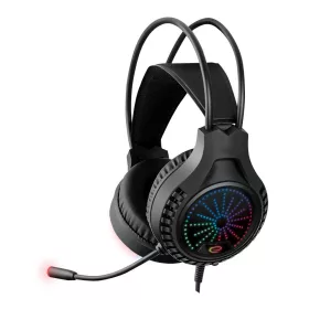 ESPERANZA EGH5000 AVIATOR GAMER HEADSET/FEJHALLGATÓ, FEKETE