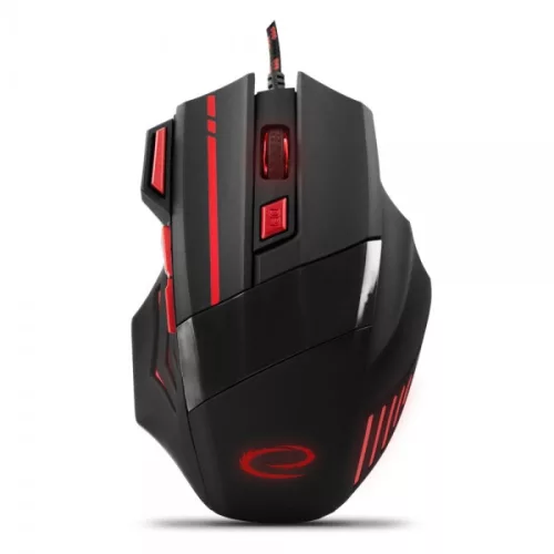 ESPERANZA MX201 WOLF GAMER EGÉR, BLACK/RED