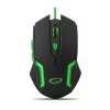 ESPERANZA MX205 FIGHTER GAMER EGÉR, BLACK/GREEN