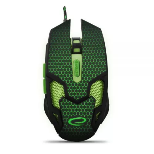 ESPERANZA MX207 COBRA GAMER EGÉR, BLACK/GREEN