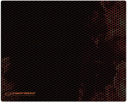 ESPERANZA FLAME MIDI GAMING EGÉRPAD BLACK/ORANGE