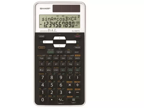SHARP EL-506TSBWH TUDOMÁNYOS SZÁMOLÓGÉP, FEHÉR