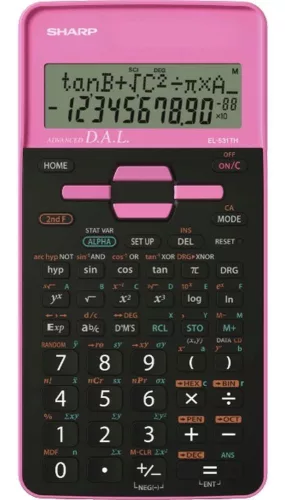 SHARP EL-531THBPK TUDOMÁNYOS SZÁMOLÓGÉP PINK