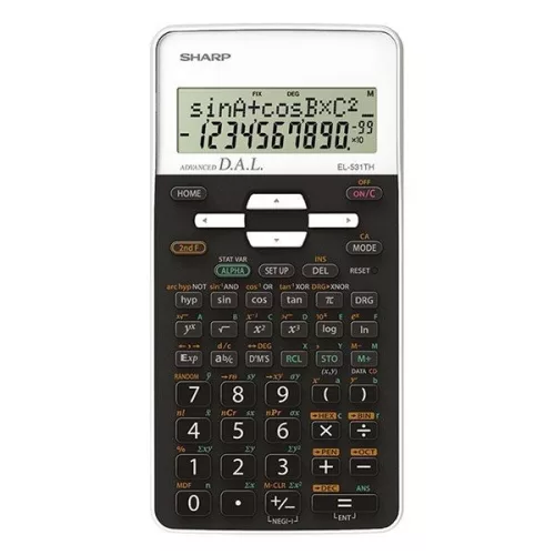 SHARP EL-531THBWH TUDOMÁNYOS SZÁMOLÓGÉP, FEHÉR