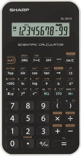 SHARP EL-501TBWH TUDOMÁNYOS SZÁMOLÓGÉP, FEHÉR