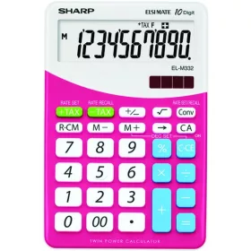 SHARP EL-M332BPK ASZTALI SZÁMOLÓGÉP, PINK