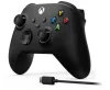 MICROSOFT XBOX SERIES X/S WIRELESS/BLUETOOTH GAMEPAD+ USB-C CABLE BLACK