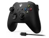 MICROSOFT XBOX SERIES X/S WIRELESS/BLUETOOTH GAMEPAD+ USB-C CABLE BLACK