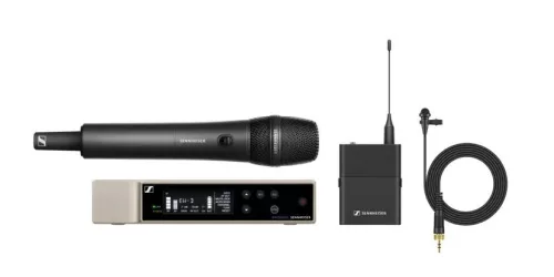 SENNHEISER EW-D ME2/835-S SET DIGITÁLIS VEZETÉK NÉLKÜLI MIKROFON SZETT (CSÍPTETHETŐ ÉS KÉZI), FEKETE