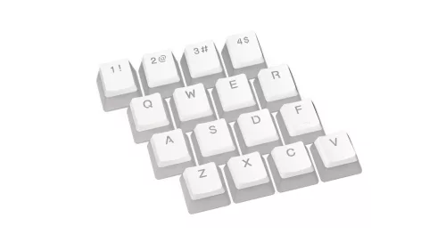 ENDORFY PBT PUDDING ONYX WHITE KEYCAPS