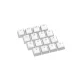 ENDORFY PBT PUDDING ONYX WHITE KEYCAPS