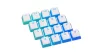 ENDORFY PBT PUDDING ONYX WHITE KEYCAPS