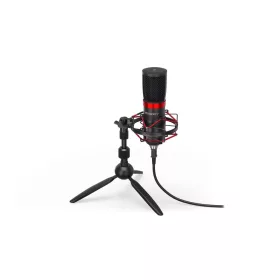   ENDORFY SOLUM STREAMING T MIKROFON, USB-S, HÁROMLÁBÚ ÁLLVÁNNYAL, FEKETE