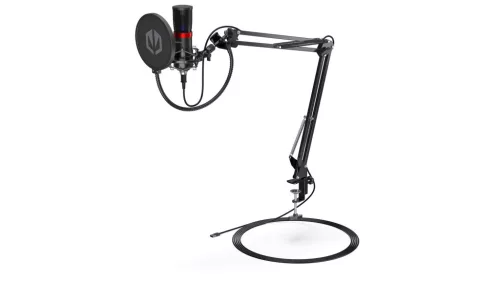 ENDORFY SOLUM STREAMING MIKROFON, USB-S, TARTOZÉKOKKAL, FEKETE