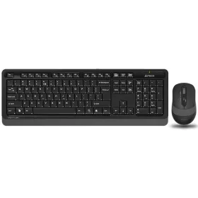 A4-TECH FG1010 WIRELESS BILLENTYŰZET COMBO SZÜRKE, US