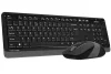 A4-TECH FG1010 WIRELESS BILLENTYŰZET COMBO SZÜRKE, US