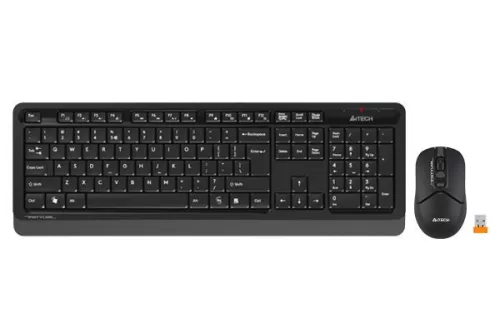 A4-TECH FG1012 WIRELESS BILLENTYŰZET COMBO FEKETE, US