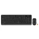 A4-TECH FG1012 WIRELESS BILLENTYŰZET COMBO FEKETE, US