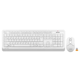 A4-TECH FG1012 WIRELESS BILLENTYŰZET COMBO FEHÉR, US