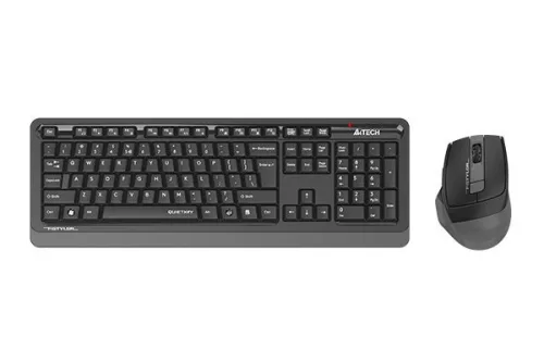 A4-TECH FGS1035Q WIRELESS BILLENTYŰZET COMBO SZÜRKE, US