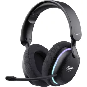   HAVIT GAMENOTE FUXI-H7 WIRELESS BLUETOOTH GAMING HEADSET/FEJHALLGATÓ, FEKETE