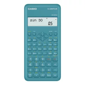CASIO FX-220 PLUS 2E TUDOMÁNYOS SZÁMOLÓGÉP, CYAN