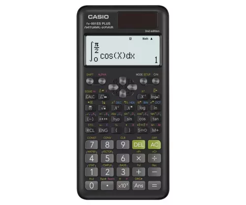 CASIO FX-991ES PLUS-2 TUDOMÁNYOS SZÁMOLÓGÉP, FEKETE
