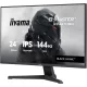 IIYAMA G2441HSU-B1, 23,8", IPS, 16:9, 1920x1080, 144 Hz, 1xHDMI, DISPLAY PORT, LED MONITOR