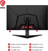 MSI OPTIX G2712DE 27" FULL HD GAMING MONITOR - 1920X1080, 170 HZ, 1 MS, IPS PANEL, AMD FREESYNC PREMIUM, FEKETE