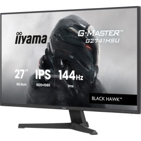   IIYAMA G2741HSU-B1, 27", IPS, 16:9, 1920x1080, 144 Hz, 1xHDMI, DISPLAY PORT, LED MONITOR