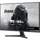 IIYAMA G2741HSU-B1, 27", IPS, 16:9, 1920x1080, 144 Hz, 1xHDMI, DISPLAY PORT, LED MONITOR