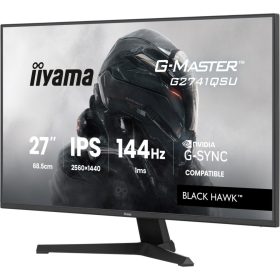   IIYAMA G2741QSU-B1, 27", IPS, 16:9, 2560x1440, 144 Hz, 1xHDMI, DISPLAY PORT, LED MONITOR