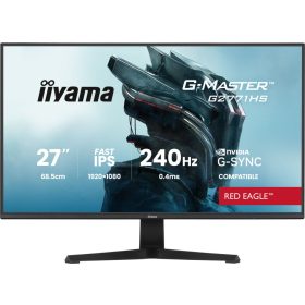   IIYAMA G2771HS-B1, 27", IPS, 16:9, 1920x1080, 240 Hz, 2xHDMI, DISPLAY PORT, LED MONITOR