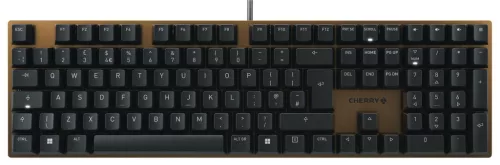CHERRY KC 200 MX BILLENTYŰZET FEKETE-BRONZ, UK