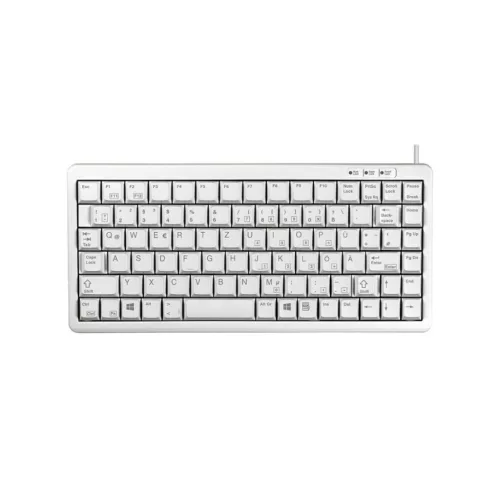 CHERRY G84-4100 COMPACT BILLENTYŰZET LIGHT GREY, UK