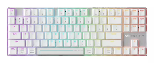 CHERRY XTRFY MX 8.2 PRO TMR GAMING WIRELESS BILLENTYŰZET FEHÉR, US