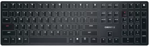 CHERRY KW X ULP WIRELESS BILLENTYŰZET FEKETE, US