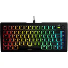   GLORIOUS GMMK 3 75% PREBUILT RGB MECHANICAL GAMING BILLENTYŰZET FEKETE, UK